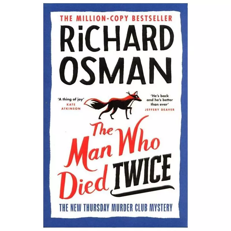 THE MAN WHO DIED TWICE Richard Osman - Viking