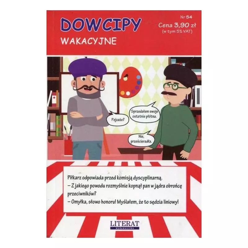 DOWCIPY WAKACYJNE 54 - Literat