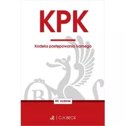 KODEKS POSTĘPOWANIA KARNEGO - C.H.Beck