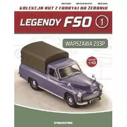 SAMOCHÓD FSO WARSZAWA 203P LEGENDY PRL KOLEKCJA - De Agostini