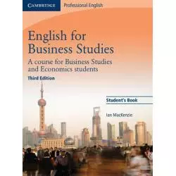 ENGLISH FOR BUSINESS STUDIES STUDENTS BOOK - Cambridge University Press