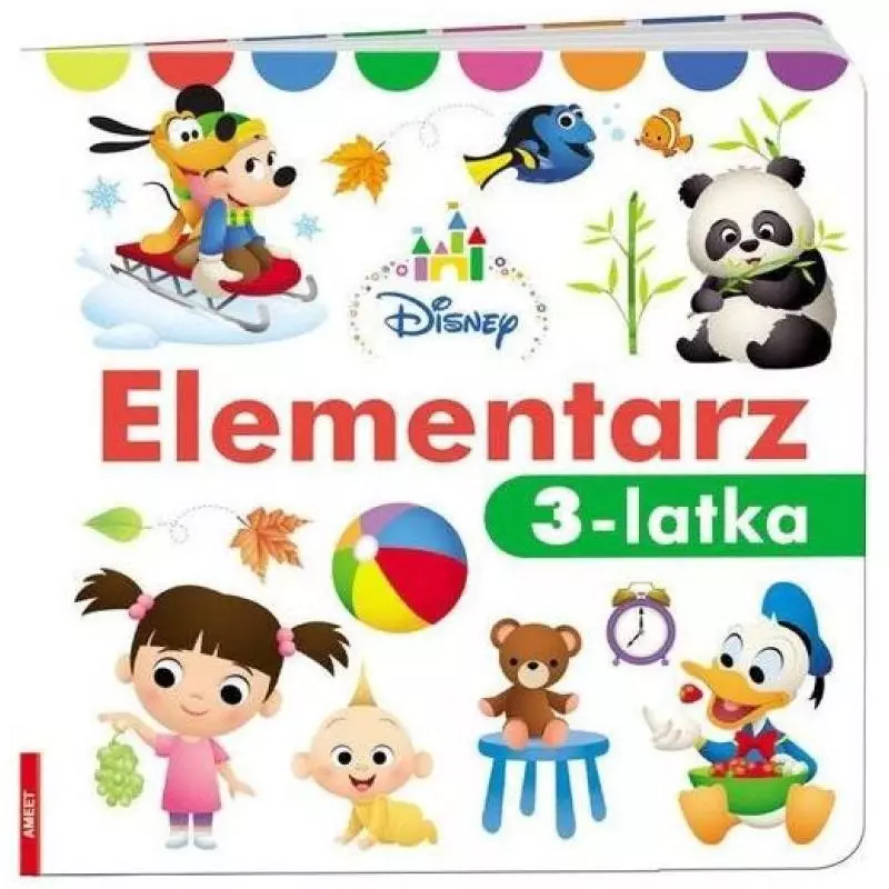 DISNEY MALUCH. ELEMENTARZ 3-LATKA - Ameet