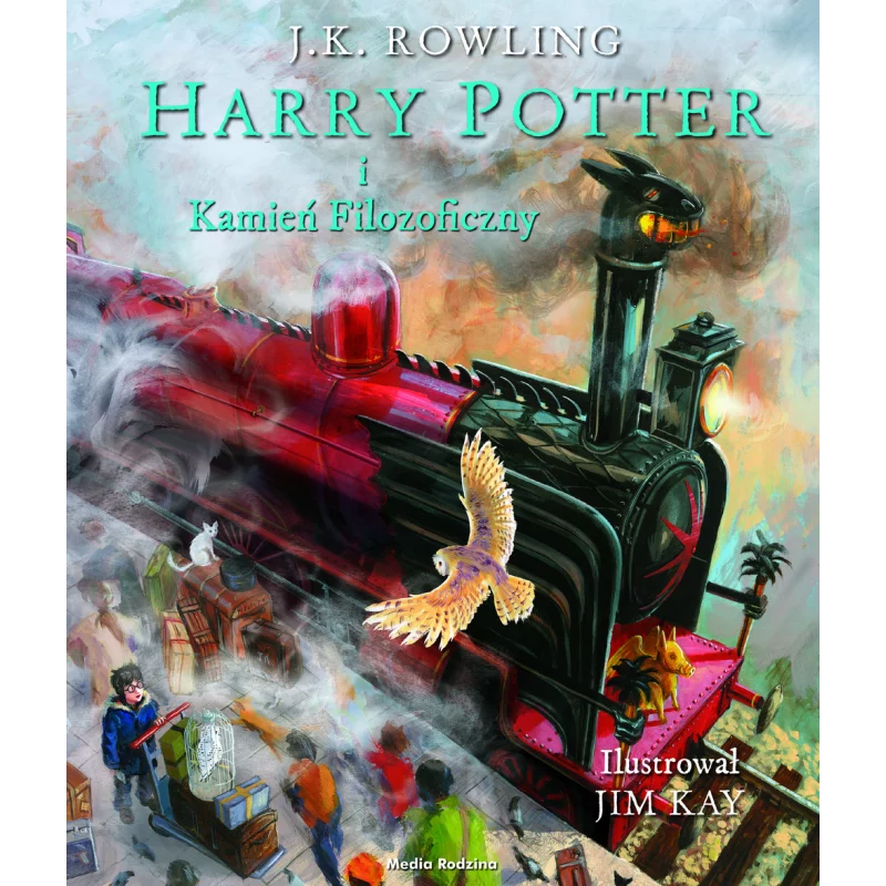 HARRY POTTER I KAMIEŃ FILOZOFICZNY J. K. Rowling - Media Rodzina