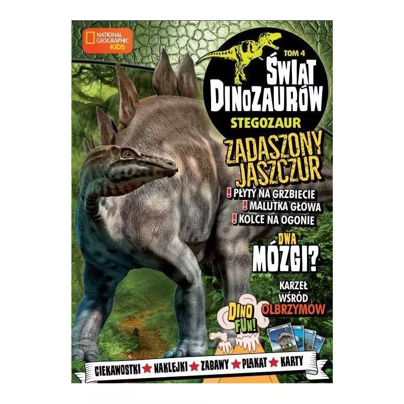 ŚWIAT DINOZAURÓW 4 STEGOZAUR - Edipresse Polska