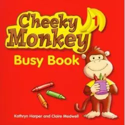 CHEEKY MONKEY 1 BUSY BOOK Kathryn Harper, Claire Medwell - Macmillan