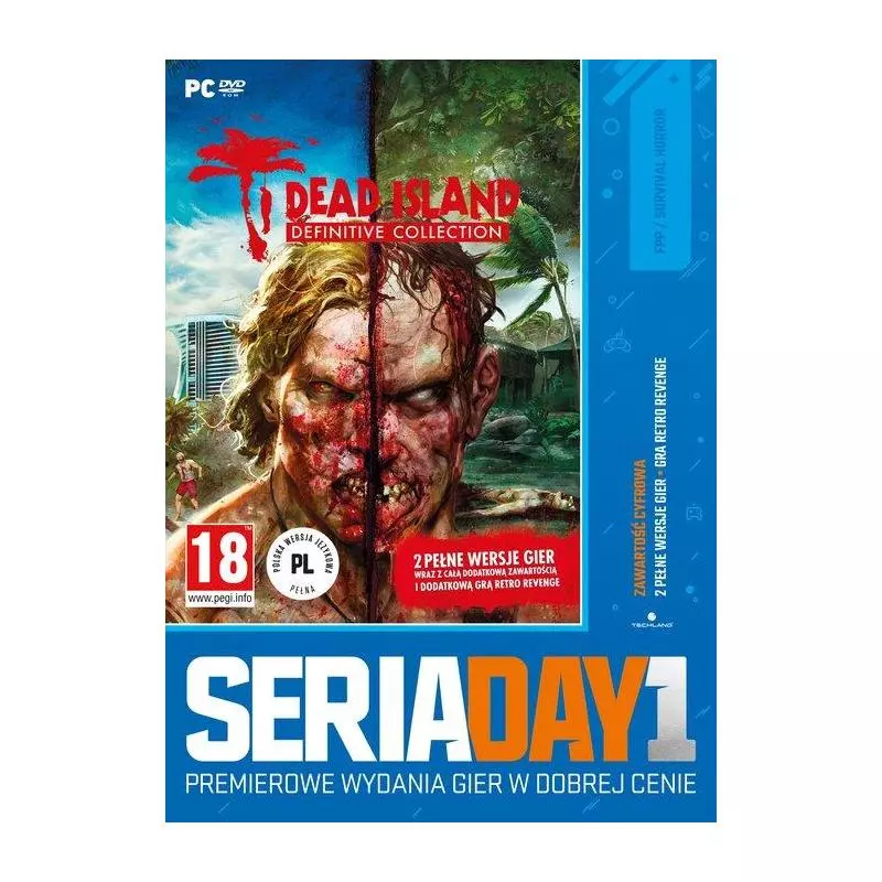 DEAD ISLAND DEFINITIVE COLLECTION SERIA DAY 1 PC DVD-ROM - Techland