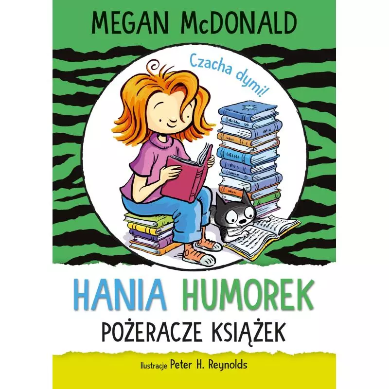 HANIA HUMOREK POŻERACZE KSIĄŻEK Megan Mcdonald 7+ - Harperkids