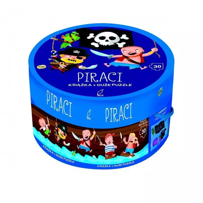 PIRACI DUŻE PUZZLE 30 ELEMENTÓW II GATUNEK - Wilga
