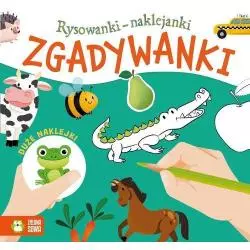 RYSOWANKI-NAKLEJANKI ZGADYWANKI - Zielona Sowa