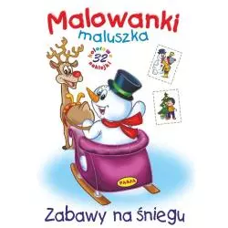 ZABAWY NA ŚNIEGU MALOWANKI MALUSZKA Ernest Błędowski - Pasja