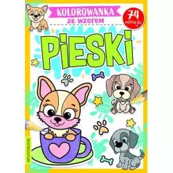 PIESKI. KOLOROWANKA ZE WZOREM - Books and Fun