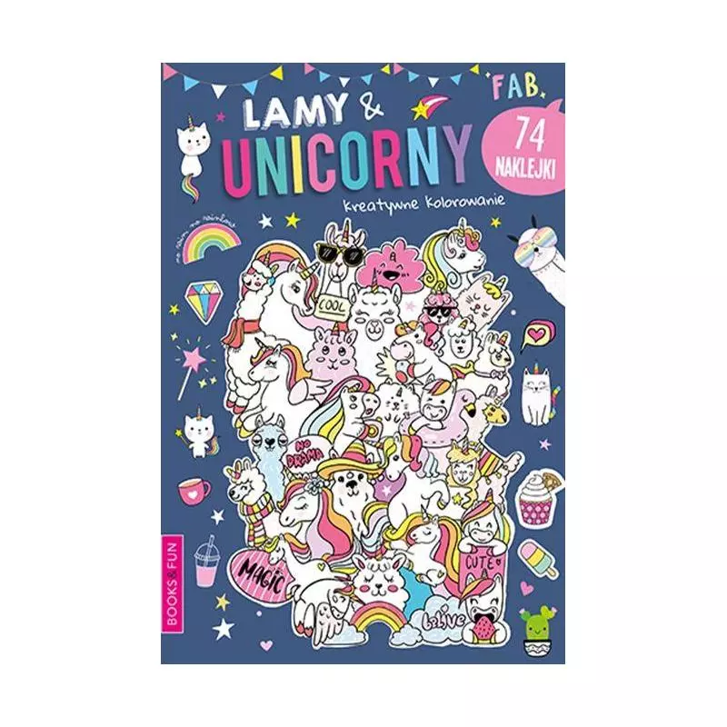 LAMY & UNICORNY KREATYWNE KOLOROWANIE - Books and Fun