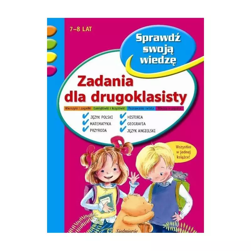 ZADANIA DLA DRUGOKLASISTY 7-8 LAT - Siedmioróg