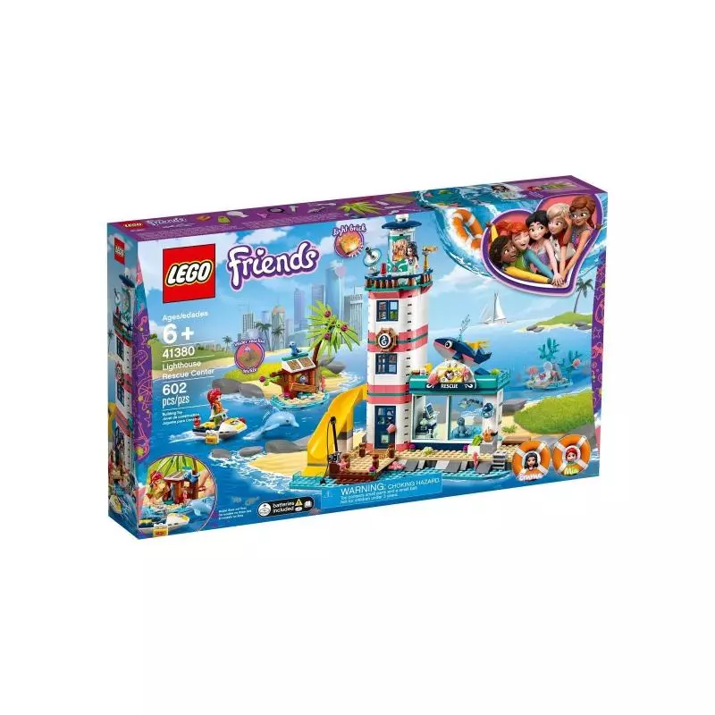 CENTRUM RATUNKOWE W LATARNI MORSKIEJ LEGO FRIENDS 41380 - Lego