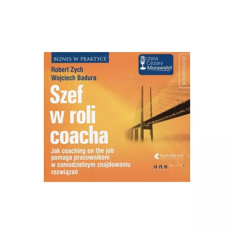 SZEF W ROLI COACHA AUDIOBOOK CD MP3 - One Press