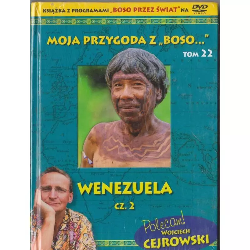MOJA PRZYGODA Z BOSO TOM 22 WENEZUELA CZĘŚĆ 2 KSIĄŻKA + DVD PL - TVP