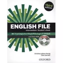 ENGLISH FILE 3 INTERMEDIATE STUDENTS BOOK Clive Oxenden - Oxford