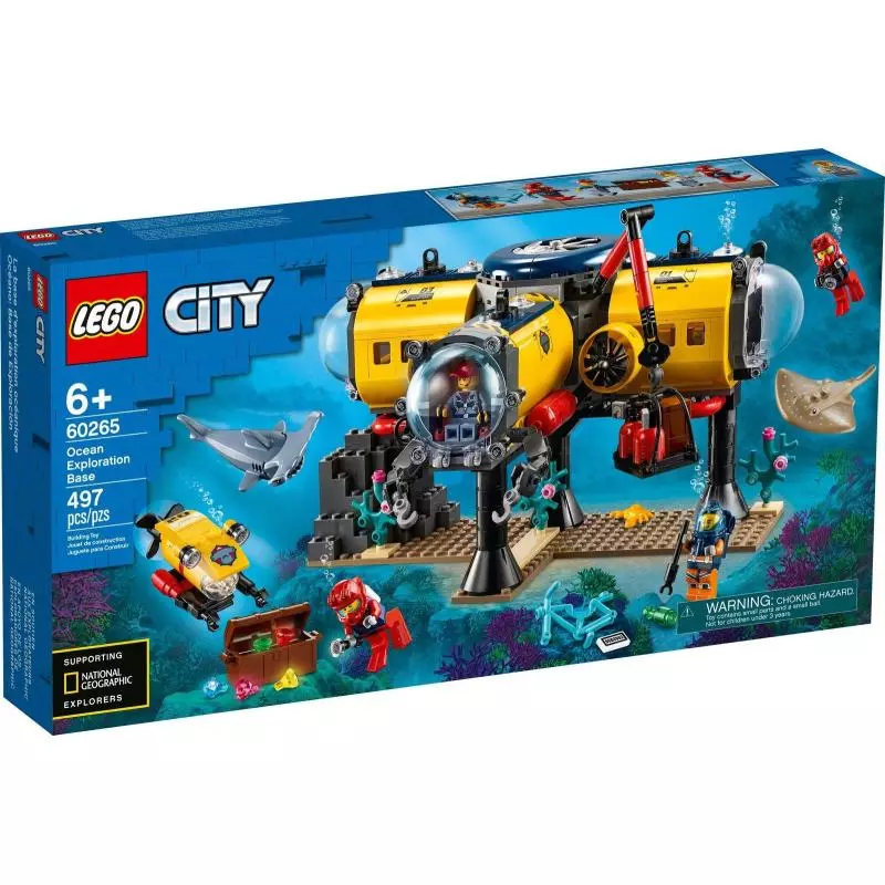 BAZA BADACZY OCEANU LEGO CITY 60265 - Lego