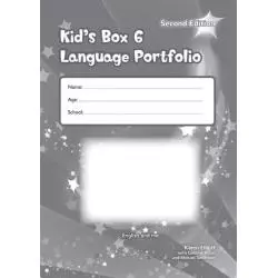 KIDS BOX SECOND EDITION 6 LANGUAGE PORTFOLIO Caroline Nixon, Karen Elliott - Cambridge University Press