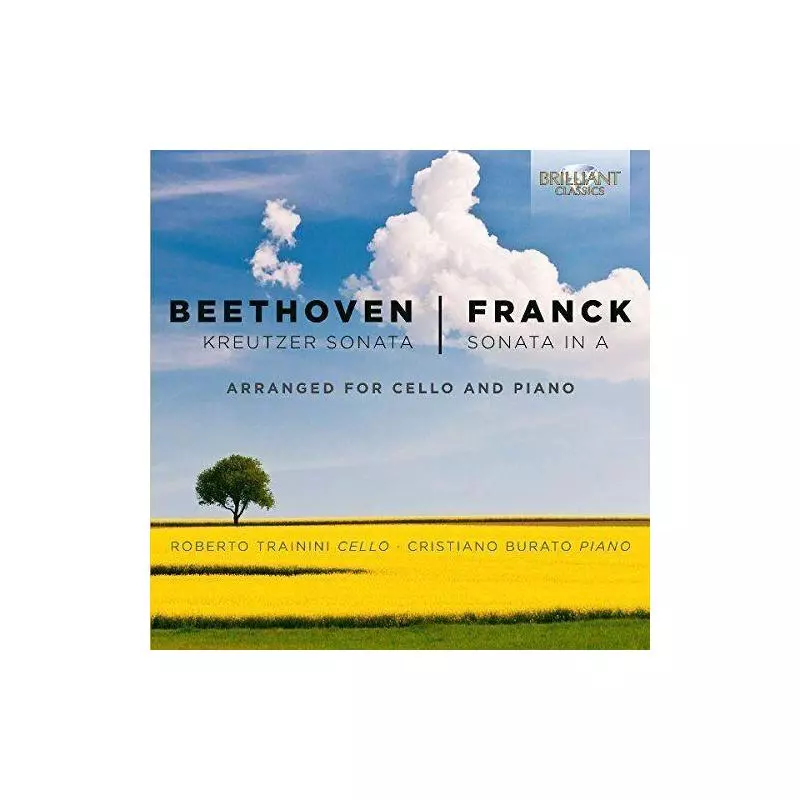 BEETHOVEN FRANCK KREUTZER SONATA CD - Brilliant Classic