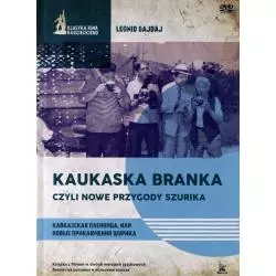 KAUKASKA BRANKA CZYLI NOWE PRZYGODY SZURIKA KSIĄŻKA + DVD - Filmostrada