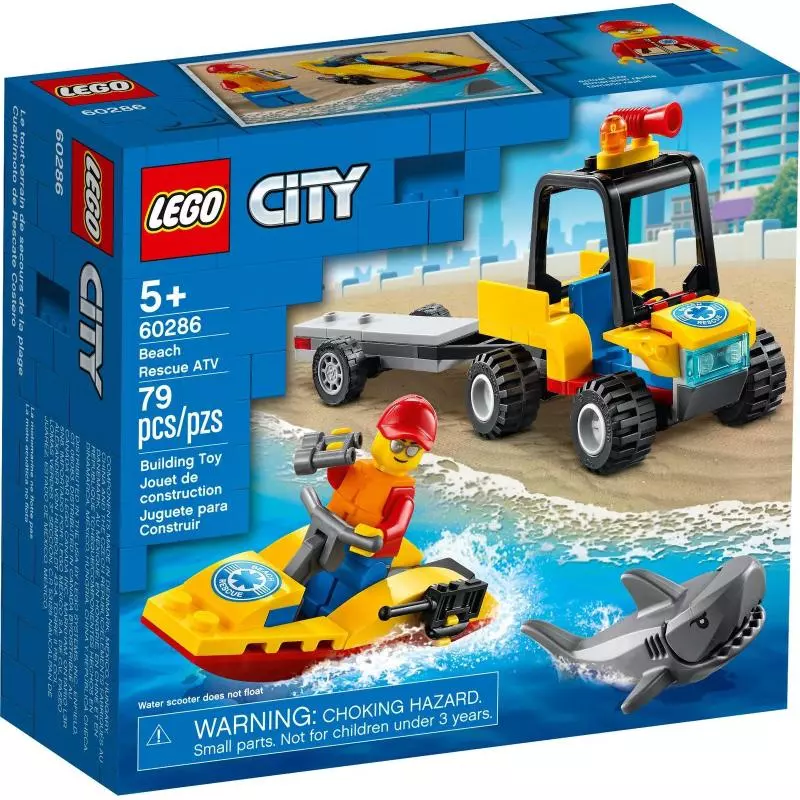 PLAŻOWY QUAD RATUNKOWY LEGO CITY 60286 - Lego