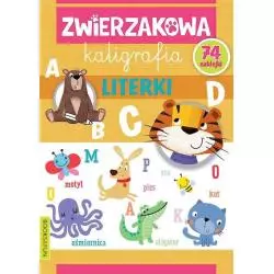 LITERKI. ZWIERZACZKOWA KALIGRAFIA - Books and Fun