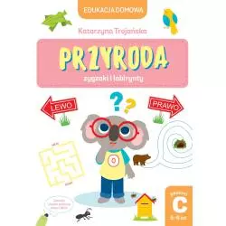 PRZYRODA ZYGZAKI I LABIRYNTY EDUKACJA DOMOWA POZIOM C 5-6 LAT Natalia Berlik, Katarzyna Trojańska - Olesiejuk