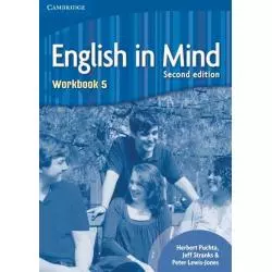 ENGLISH IN MIND 5 WORKBOOK Herbert Puchta, Jeff Stranks, Peter Lewis-Jones - Cambridge University Press