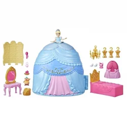 DOM KOPCIUSZKA LALKA + AKCESORIA DISNEY PRINCESS SEKRETNY STYL 4+ - Hasbro