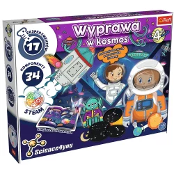 WYPRAWA W KOSMOS NAUKA I ZABAWA SCIENCE 4 YOU 4+ - Trefl