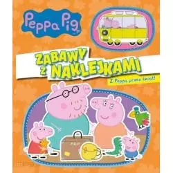 ŚWINKA PEPPA ZABAWY Z NAKLEJKAMI Z PEPPĄ PRZEZ ŚWIAT! - Media Service Zawada