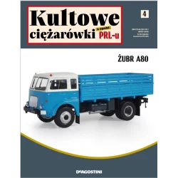 ŻUBR A80 KULTOWE CIĘŻARÓWKI Z EPOKI PRL-U + MODEL 1:43 - De Agostini