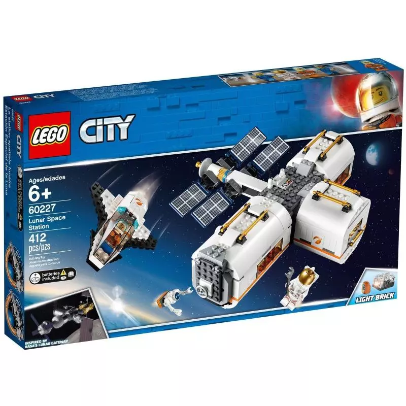 STACJA KOSMICZNA NA KSIĘŻYCU LEGO CITY 60227 - Lego