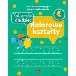 KALIGRAFIA DLA DZIECI. KOLOROWE KSZTAŁTY - Dragon