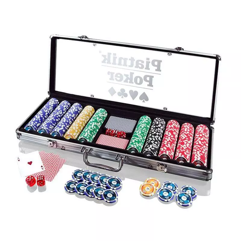 POKER ZESTAW DO GRY W ALUMINIOWEJ WALIZCE - Piatnik