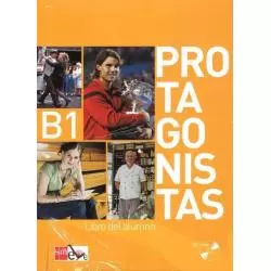 PROTAGONISTAS B1 PODRĘCZNIK + 2 CD Pilar Melero - Nowela