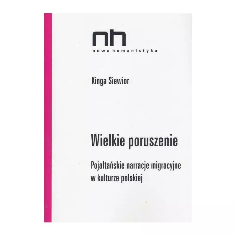 WIELKIE PORUSZENIE POJAŁTAŃSKIE NARRACJE MIGRACYJNE W KULTURZE POLSKIEJ Kinga Siewior - Instytut Badań Literackich PAN