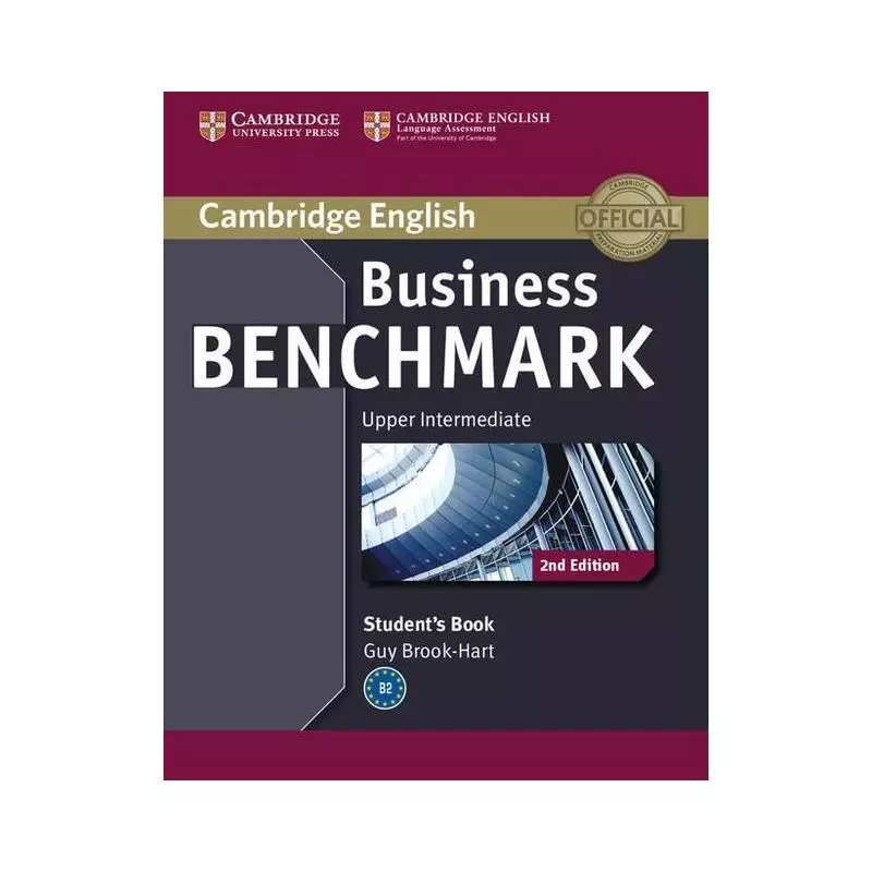 BUSINESS BENCHMARK UPPER INTERMEDIATE STUDENTS BOOK Guy Brook-Hart - Cambridge University Press