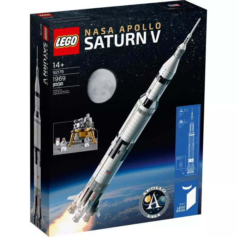 RAKIETA NASA APOLLO SATURN V LEGO IDEAS 92176 - Lego