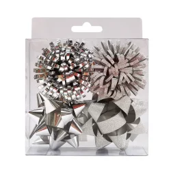 ROZETKI OZDOBNE 4SZT. SREBRNE - Panon