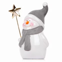 BAŁWANEK Z GWIAZDĄ FIGURKA SWEET WINTER 20CM II GATUNEK - Panon