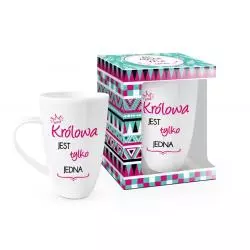 KUBEK CERAMICZNY KRÓLOWA...