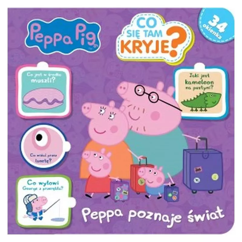 ŚWINKA PEPPA CO SIĘ TAM KRYJE? PEPPA POZNAJE ŚWIAT - Media Service Zawada