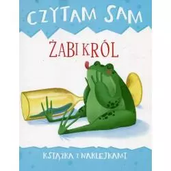 CZYTAM SAM ŻABI KRÓL KSIĄŻKA Z NAKLEJKAMI Paolo Valentino - Olesiejuk