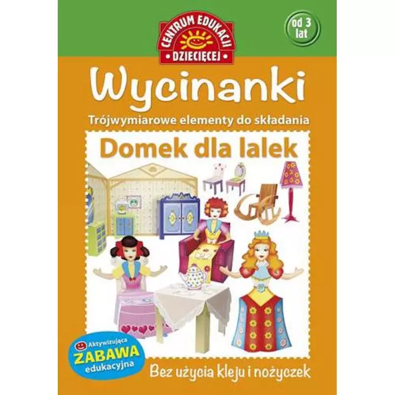 DOMEK DLA LALEK WYCINANKI 3+ - Papilon