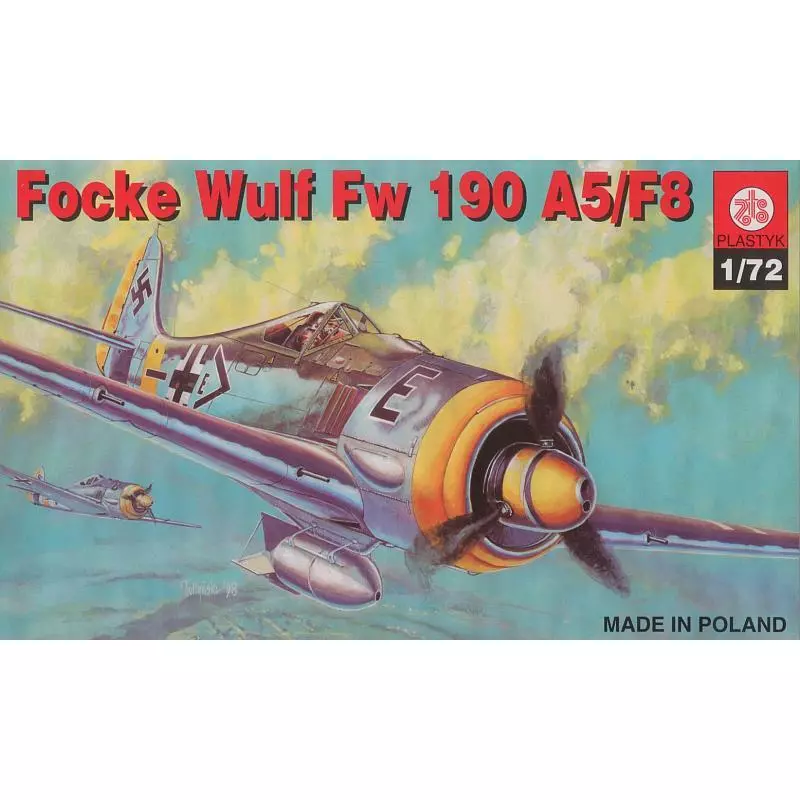 FOCKE WULF 190 A5F8 MODEL DO SKLEJANIA 1/72 - ZTS Plastyk