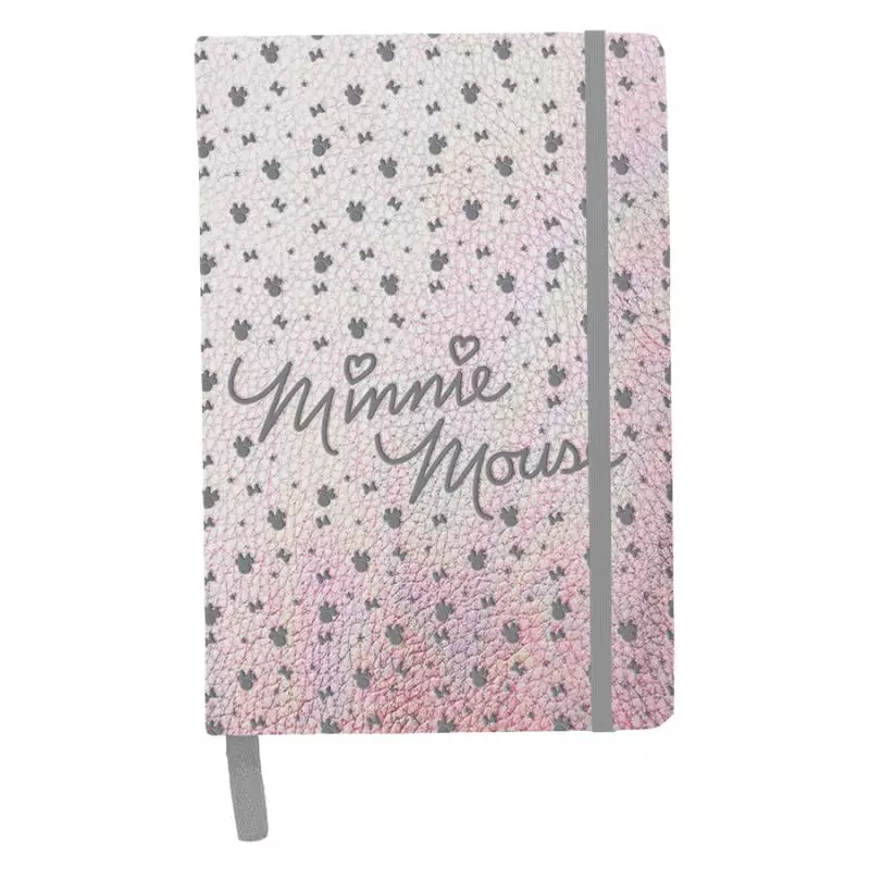 NOTES W KRATKĘ 96 KARTEK A5 W TĘCZOWEJ OKŁADCE MINNIE GOLD DISZ-3654 - Paso