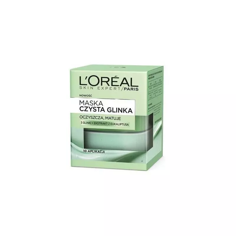 MASKA OCZYSZCZAJĄCA CZYSTA GLINKA LOREAL PARIS SKIN EXPERT 50 ML - Loreal