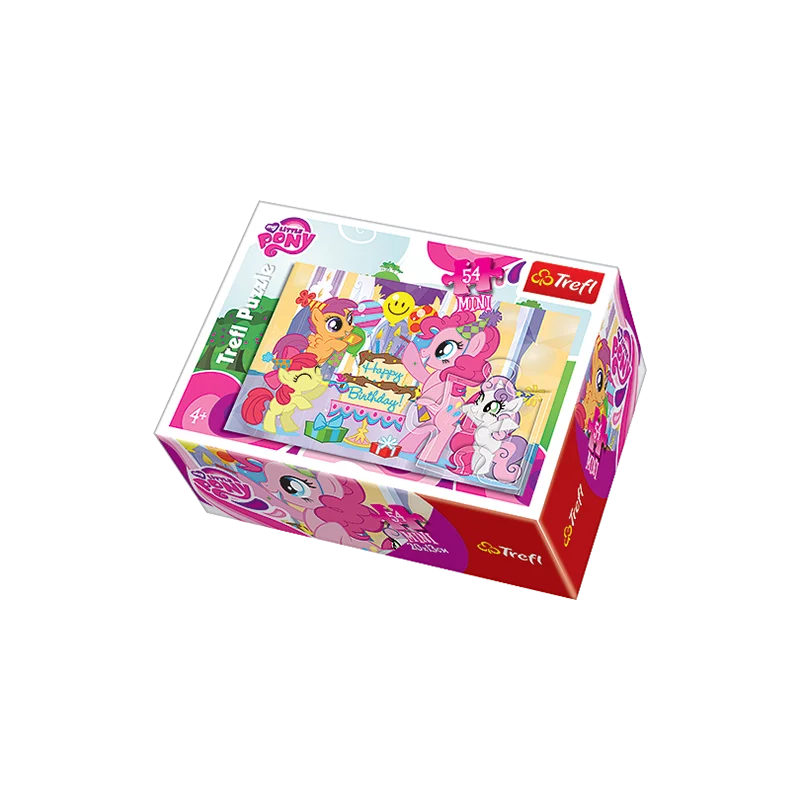 MY LITTLE PONY PUZZLE MINI 54 ELEMENTY 4+ - Trefl